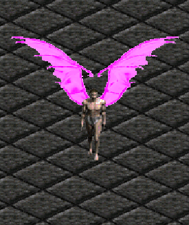 Pink dark wings